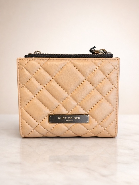 Kurt Geiger Handbags - Kurt Geiger Diamond Quilted Leather Bifold Wallet - NWT